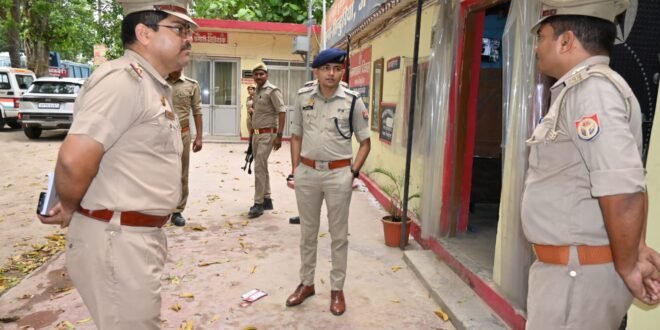 पुलिस अधीक्षक ने सिन्दुरियां थाने का किया औचक – निरीक्षण