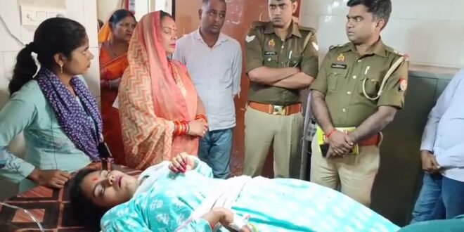 बजही में चाकू से हमला, महिला गंभीर रूप से घायल – आरोपी फरार