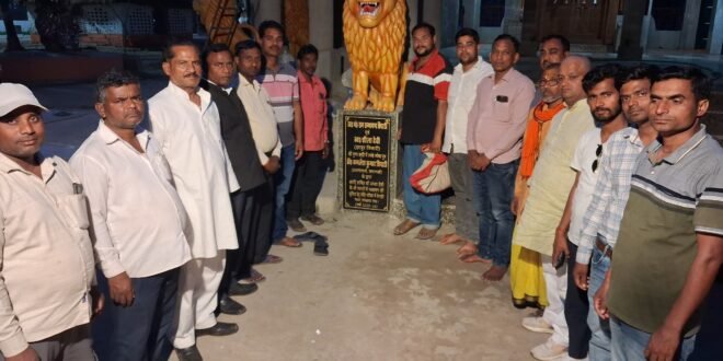 अंध्या देवी मंदिर परिसर में ग्रेनाइट पत्थर लगवाकर मंदिर की सुंदरता को बढ़ाया।