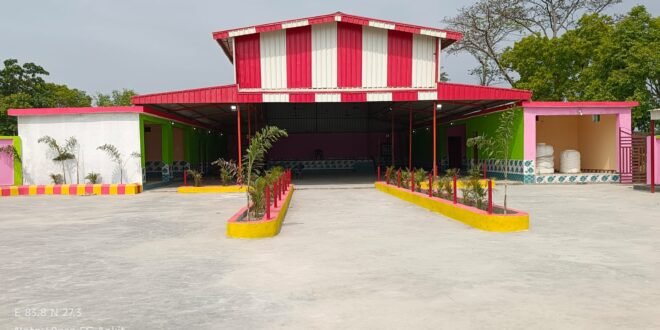 बजहा उर्फ अहिरौली में 35 लाख की लागत से बना सद्भावना लॉन, गरीब परिवारों को मिलेगा बड़ा सहारा